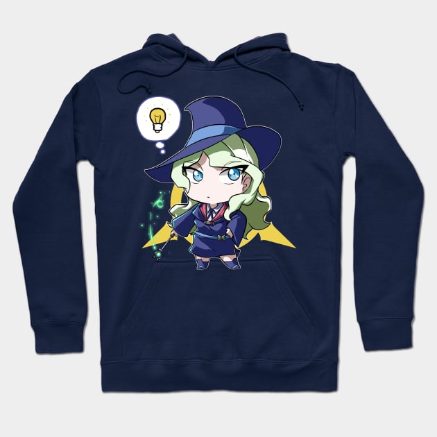 Little Witch Academia Diana Little Witch Academia Hoodie TeePublic